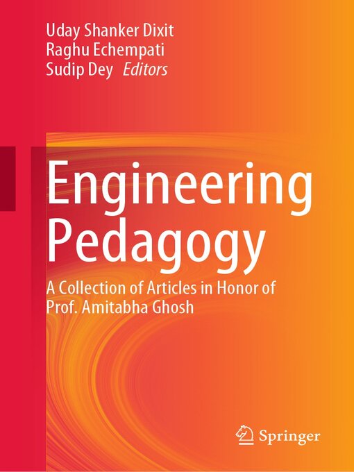Title details for Engineering Pedagogy by Uday Shanker Dixit - Available